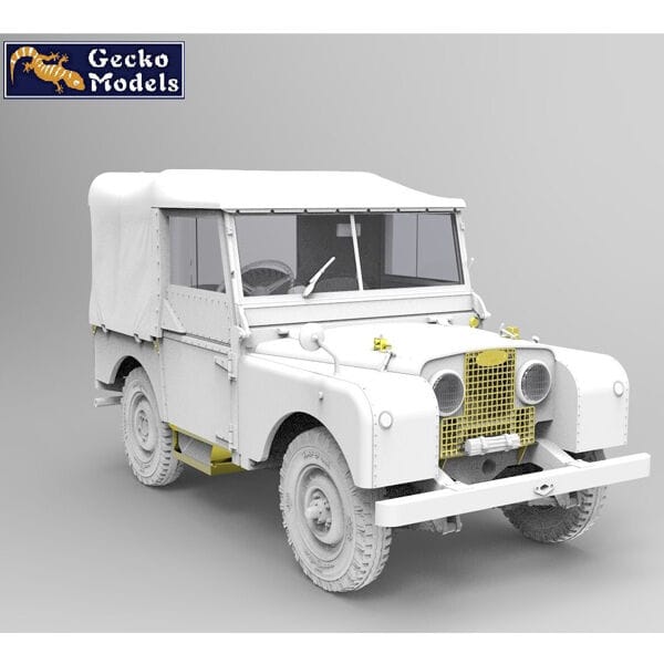 Gecko 1/35 British FV18001 Mk. 2 80in 4x4 Utility Vehicle w/Canvas Roof Top Plastic Model Kit - Image 3