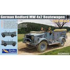 Gecko 1/35 German Bedford MW 4x2 Beutewagen Plastic Model Kit**