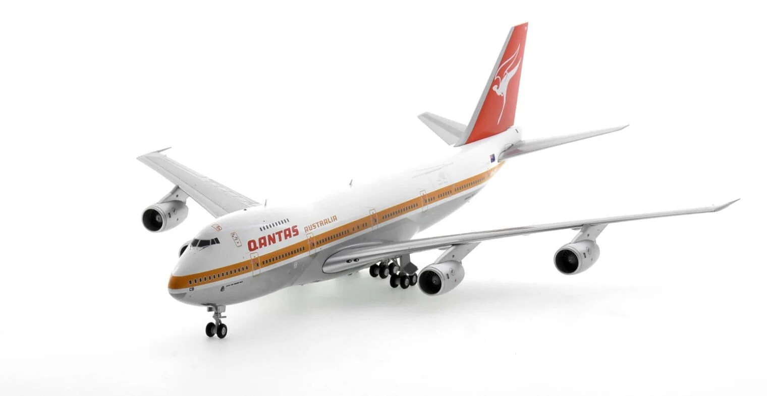 Gemini Jets 1/200 Qantas Airways B747-200B(M) VH-ECB City of Swan Hill 1980s Livery [G2QFA554] - Image 2