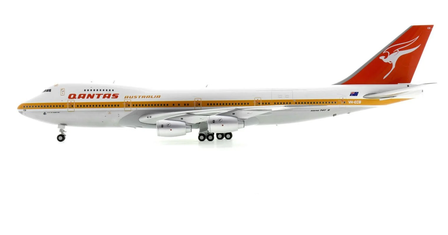 Gemini Jets 1/200 Qantas Airways B747-200B(M) VH-ECB City of Swan Hill 1980s Livery [G2QFA554] - Image 3