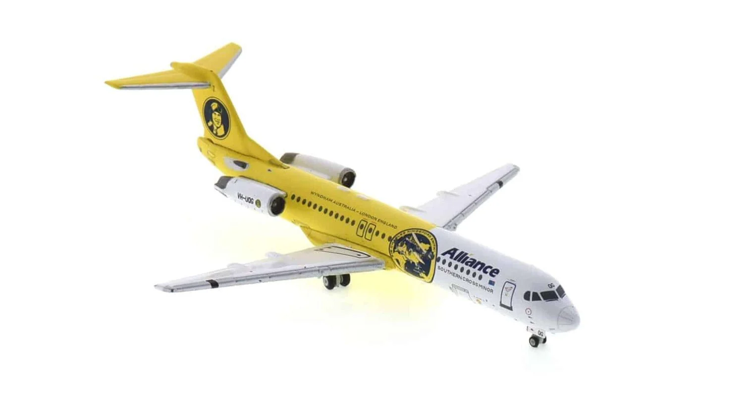 Gemini Jets 1/400 Alliance Airlines Fokker 100 VH-UQG [GJUTY1996] - Image 2