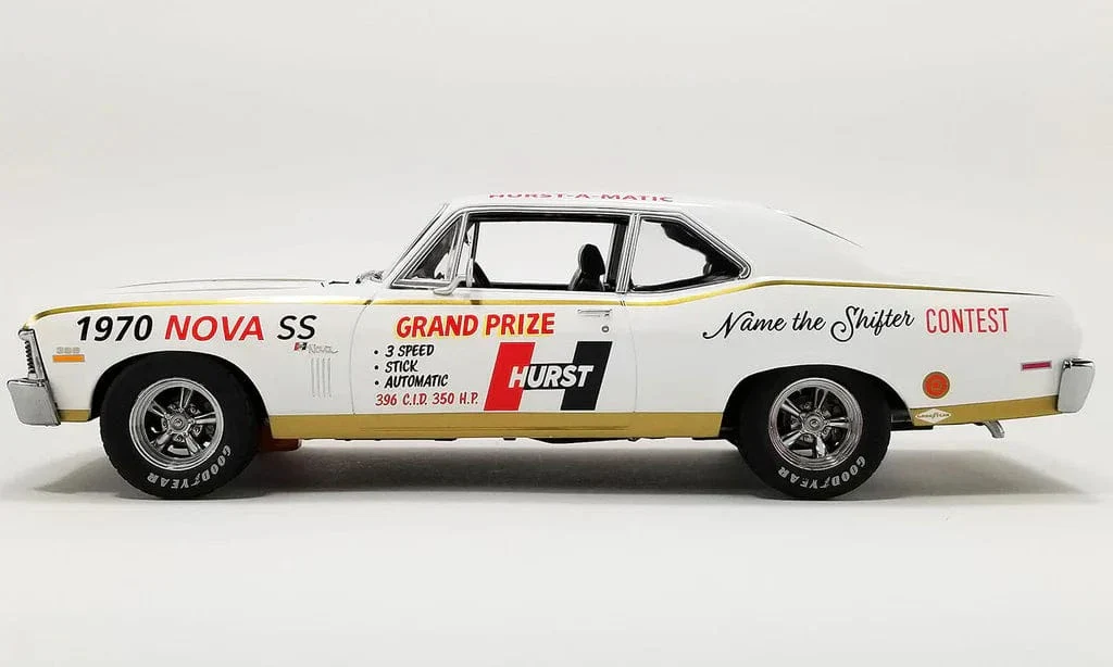 GMP 1/18 1970 Chevrolet Nova SS 54th International 500 Mile Sweepstakes Diecast Model - Image 2