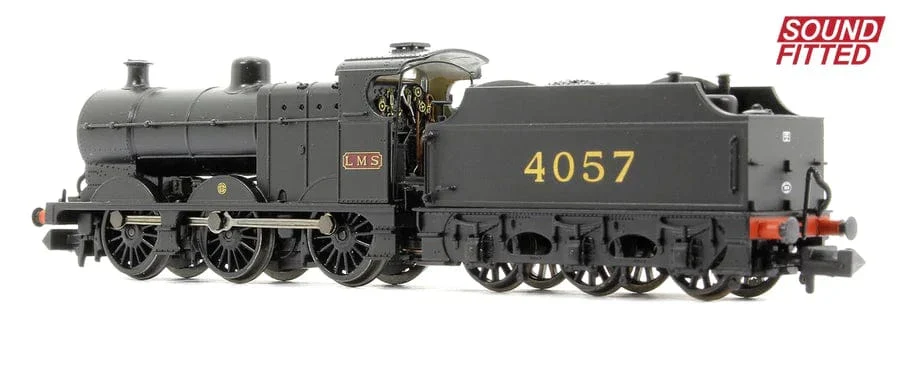 Graham Farish 372-063SF N LMR 3835-Class (4F) 4057 LMS Black MR Numerals- (Era-3) - DCC/Sound-Fitted - Image 2