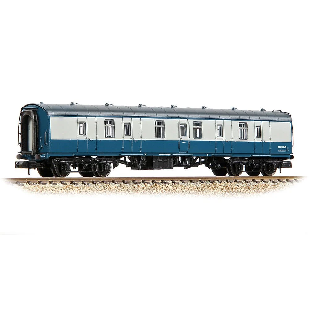 Graham Farish 374-039D N Scale BR Mk1 BG Brake Gangwayed BR Blue & Grey