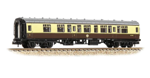 Graham Farish 374-256B N Scale BR Mk1 CK Composite Corridor BR (WR) Chocolate & Cream**