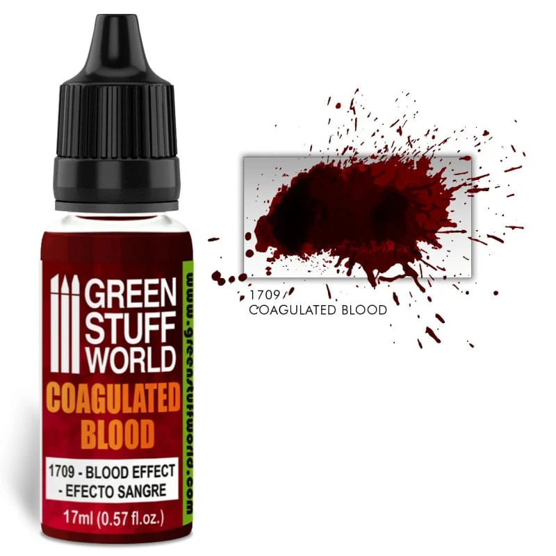 Green Stuff World 1709 Coagulated Blood Acrylic 17ml