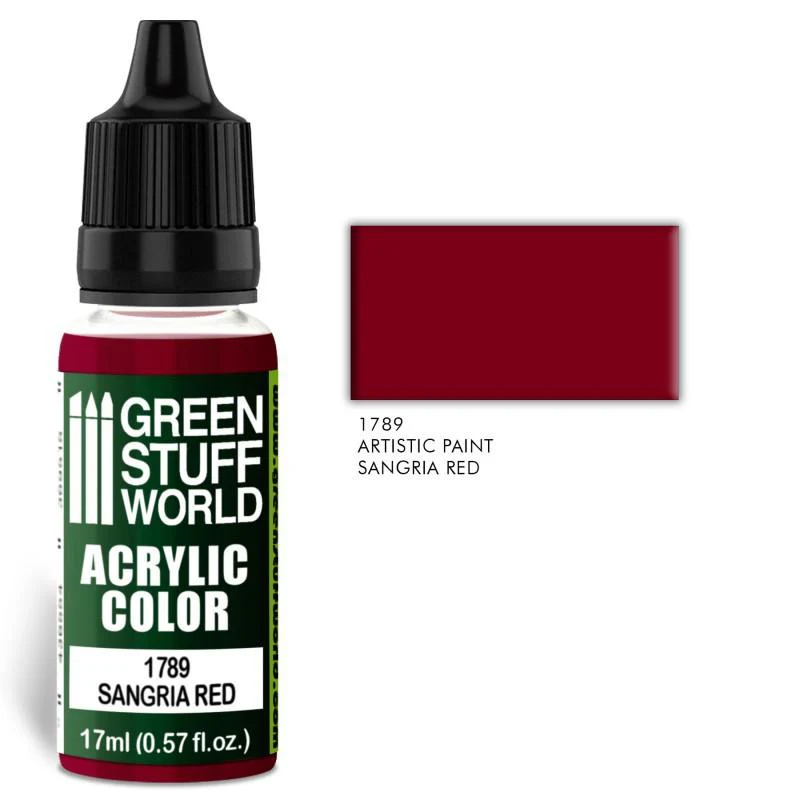 Green Stuff World 1789 Sangria Red Acrylic 17ml