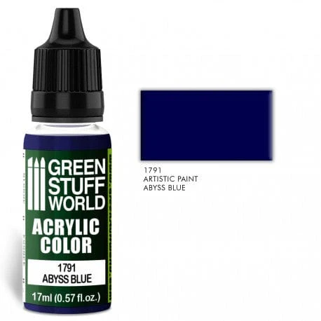 Green Stuff World 1791 Abyss Blue Acrylic 17ml