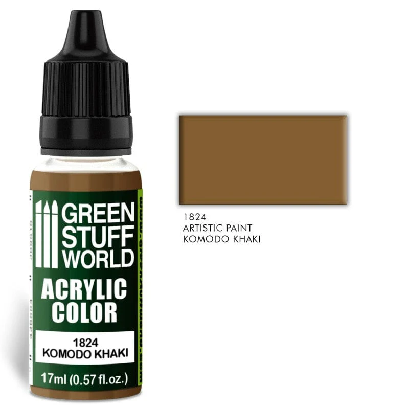 Green Stuff World 1824 Komodo Khaki Acrylic 17ml