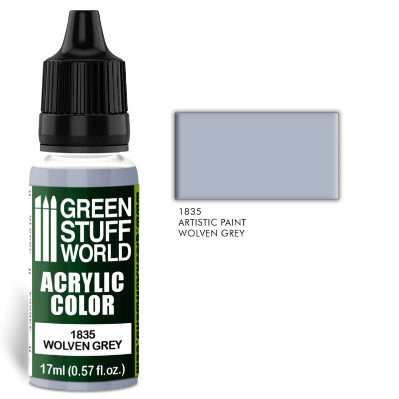 Green Stuff World 1835 Wolven Grey Acrylic 17ml