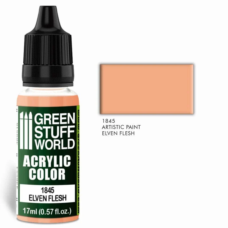 Green Stuff World 1845 Elven Flesh Acrylic 17ml
