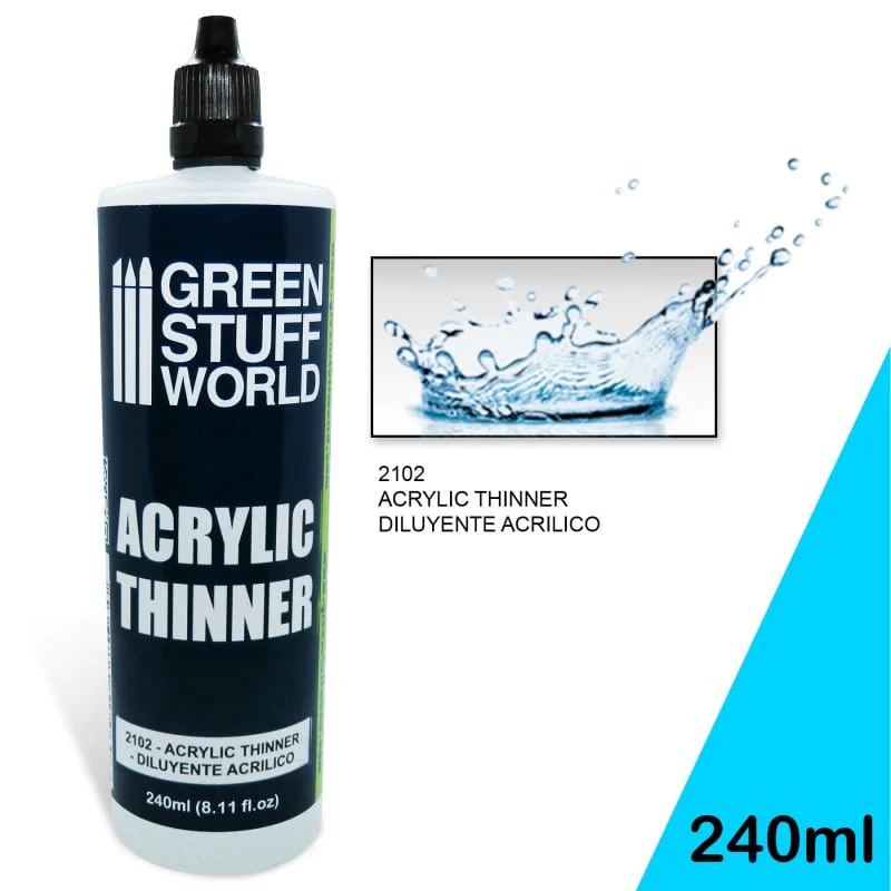 Green Stuff World 2102 ACRYLIC THINNER 240ml
