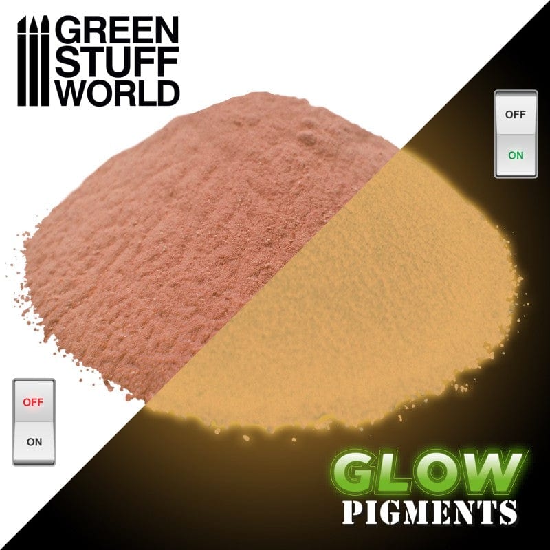 Green Stuff World 2433 Glow Pigments Time Orange 30ml - Image 2