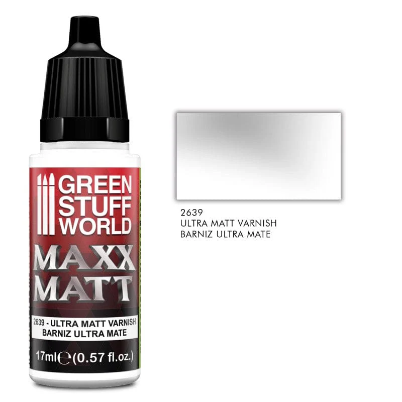 Green Stuff World 2639 Maxx Matt Varnish 17ml