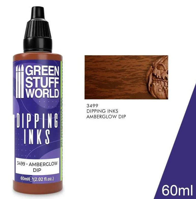 Green Stuff World Dipping ink 60 ml - AMBERGLOW DIP