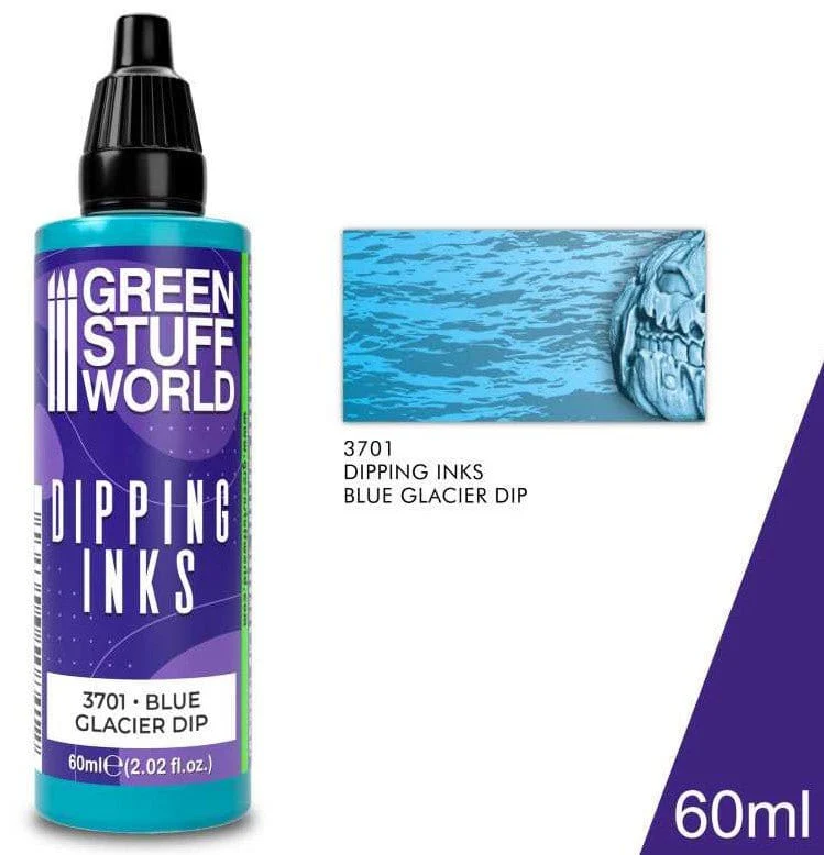 Green Stuff World Dipping ink 60 ml - BLUE GLACIER DIP
