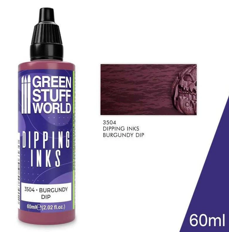 Green Stuff World Dipping ink 60 ml - BURGUNDY DIP