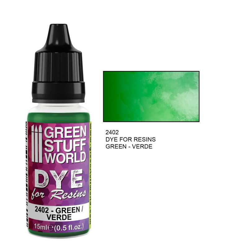 Green Stuff World Dye For Resin - Green (15ml)
