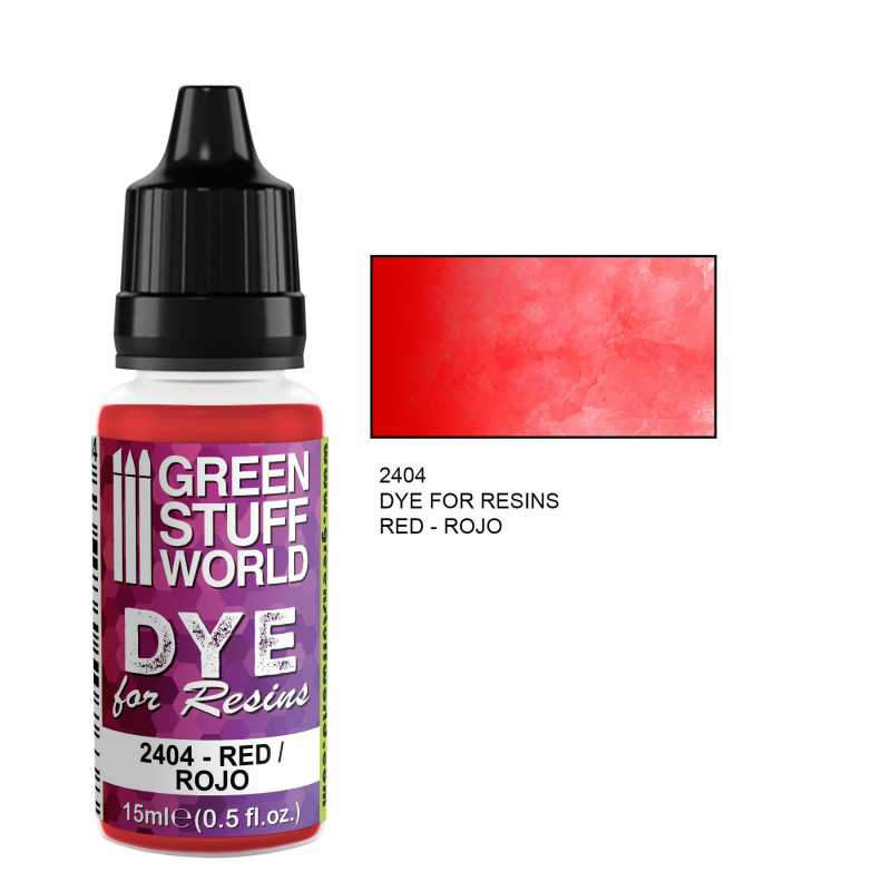 Green Stuff World Dye For Resin - Red (15ml)