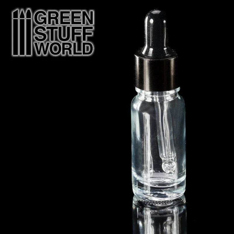 Green Stuff World Empty Glass Jar With Pipette - Image 2