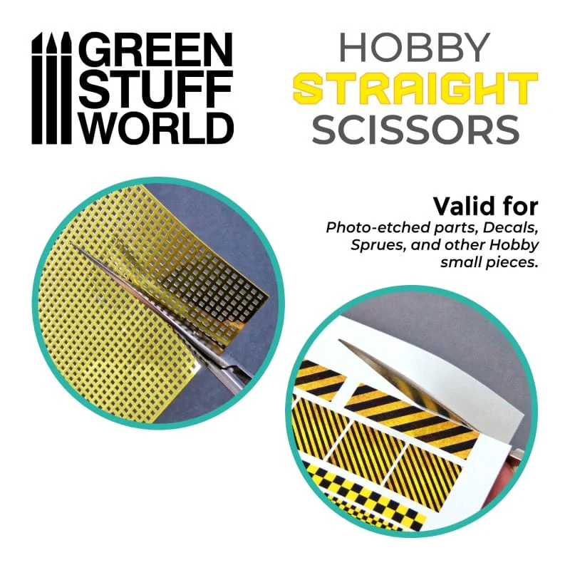 Green Stuff World Hobby Scissors - Straight Tip - Image 2