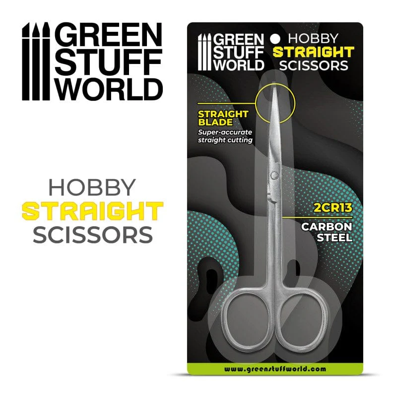 Green Stuff World Hobby Scissors - Straight Tip - Image 3