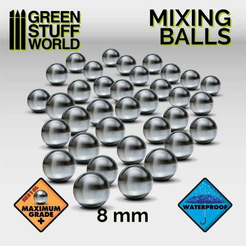 Green Stuff World Mixing Balls 8mm