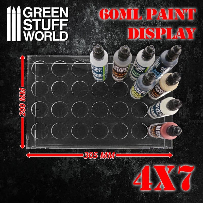 Green Stuff World Paint Bottle Display - 60ml Bottles - Image 2