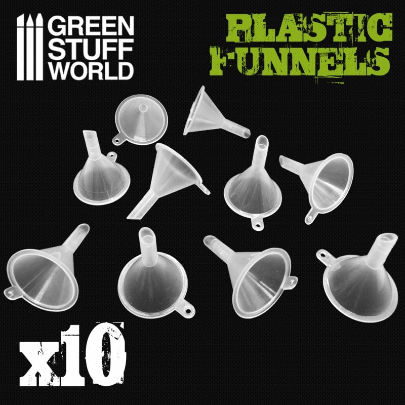 Green Stuff World Plastic funnels (10)