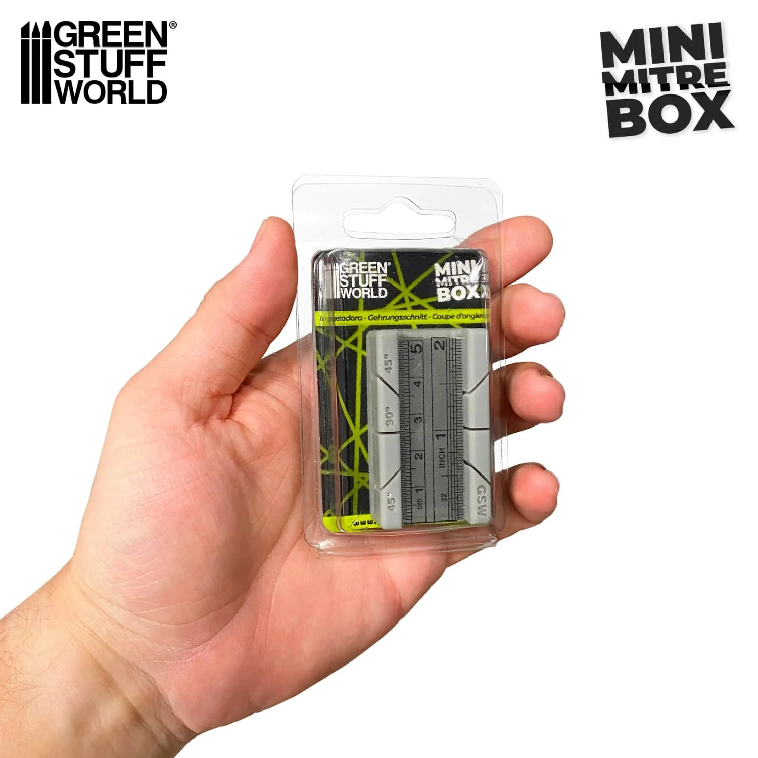 Green Stuff World Resin Mini Mitre Box