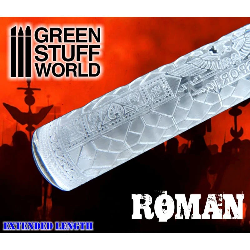 Green Stuff World Roman Rolling Pin