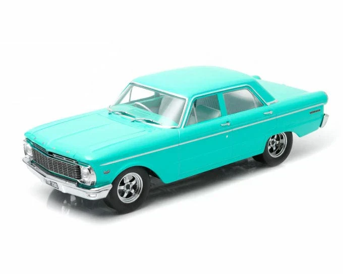 Greenlight 1/18 1965 Ford Xp Falcon Sedan Teal Sealed Body Turquoise