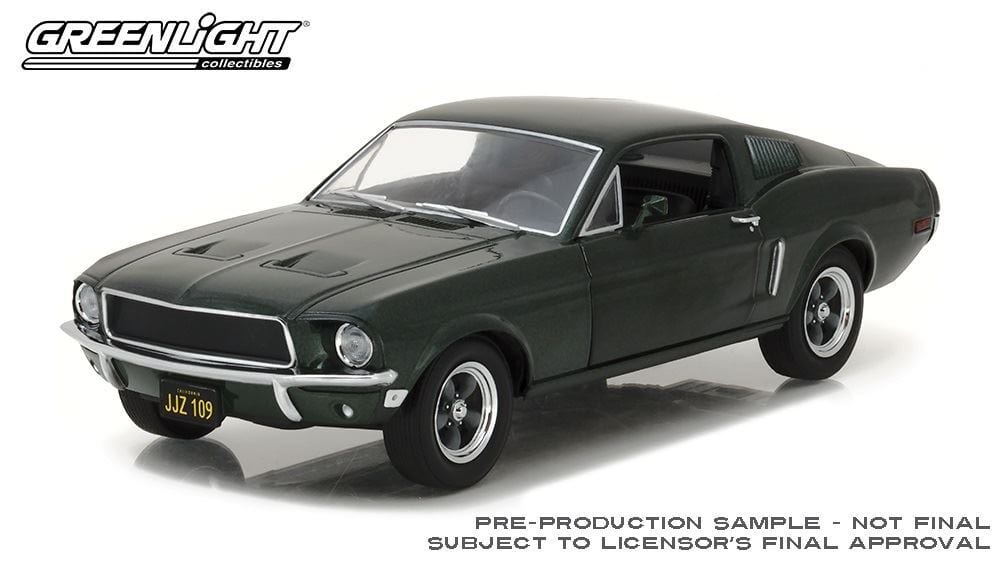 Greenlight 1/24 1968 Ford Mustang GT - Bullit Movie Car