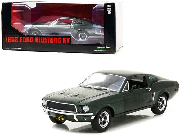 Greenlight 1/24 1968 Ford Mustang GT - Bullit Movie Car - Image 2
