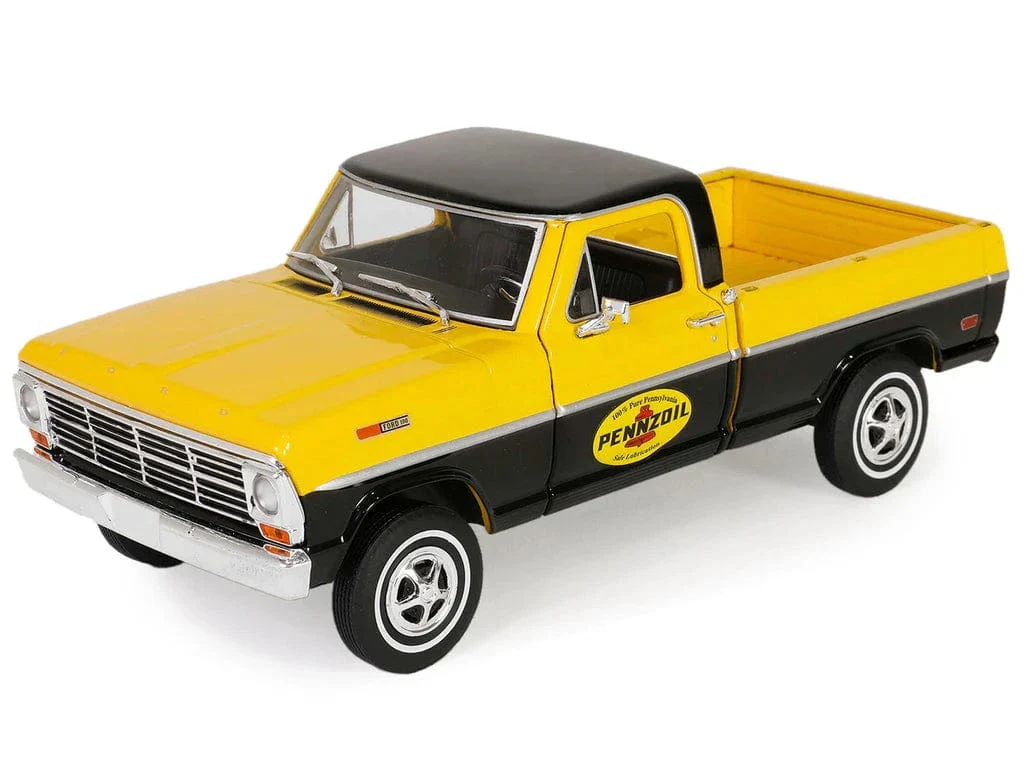 Greenlight 1/24 1969 Ford F100 Pennzoil Diecast Model