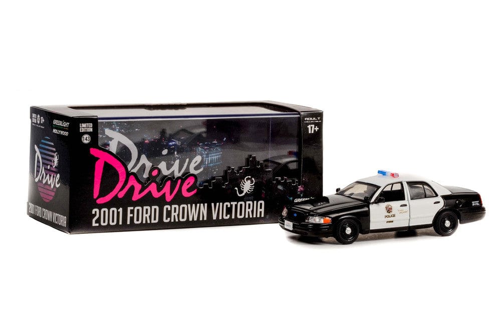 Greenlight 1/43 2001 Ford Crown Victoria Police Interceptor - LAPD - Image 2