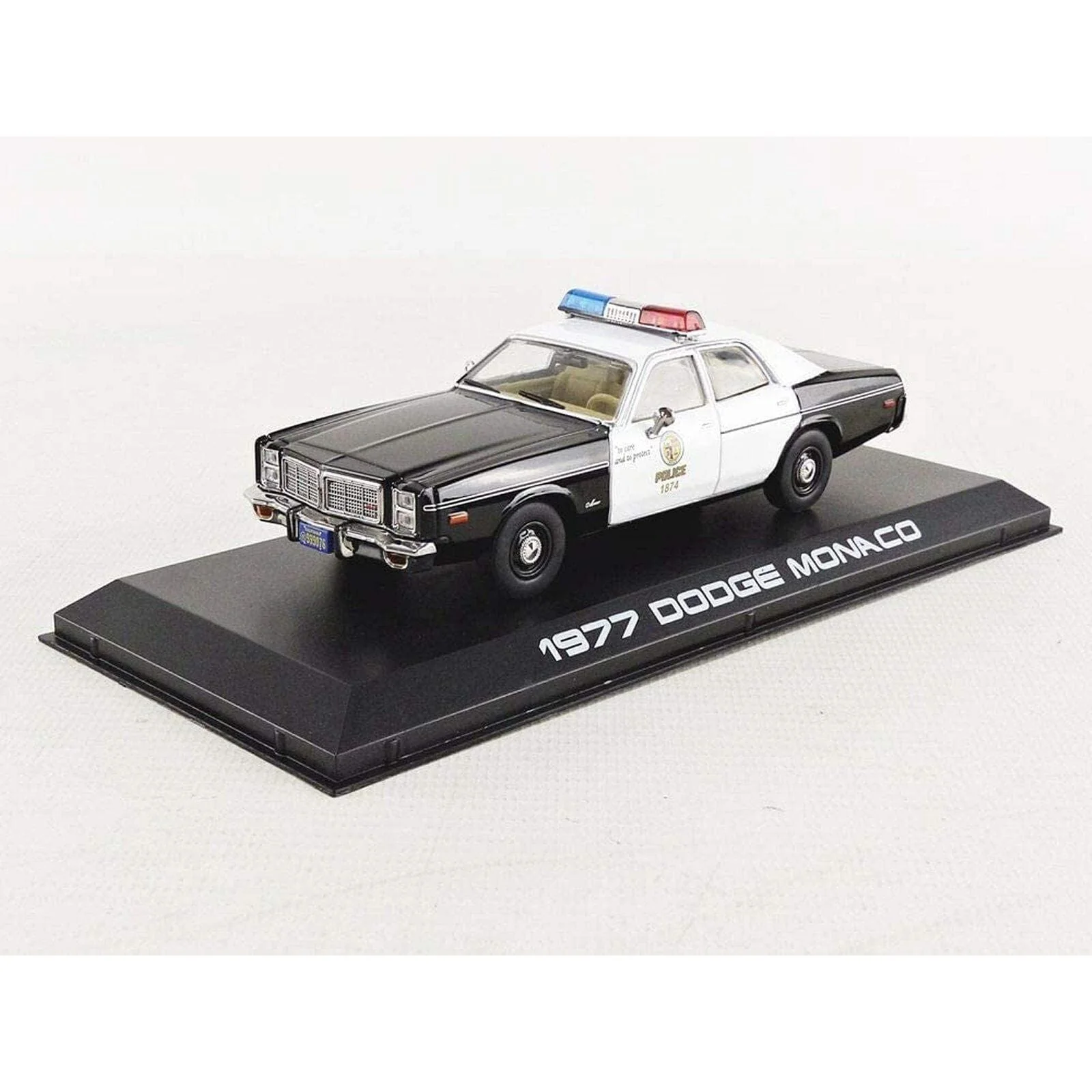 Greenlight 1/43 The Terminator (1984) 1977 Dodge Monaco Metropolitan Police Movie - Image 3