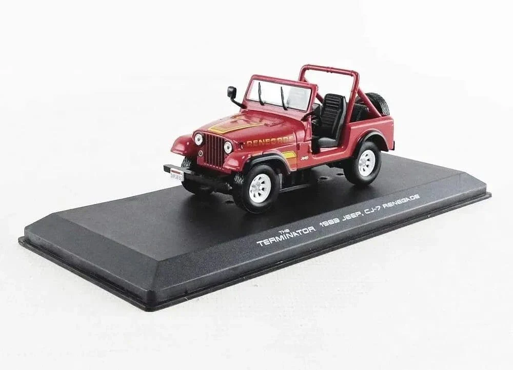 Greenlight 1/43 The Terminator (1984) Sarah Connor's 1983 Jeep CJ-7 Renegade (Movie) - Image 2