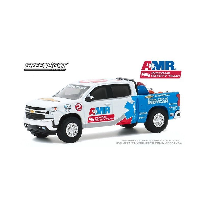 Greenlight 1/64 2022 Chevrolet Silverado Indy 500 Safety Truck Diecast Model