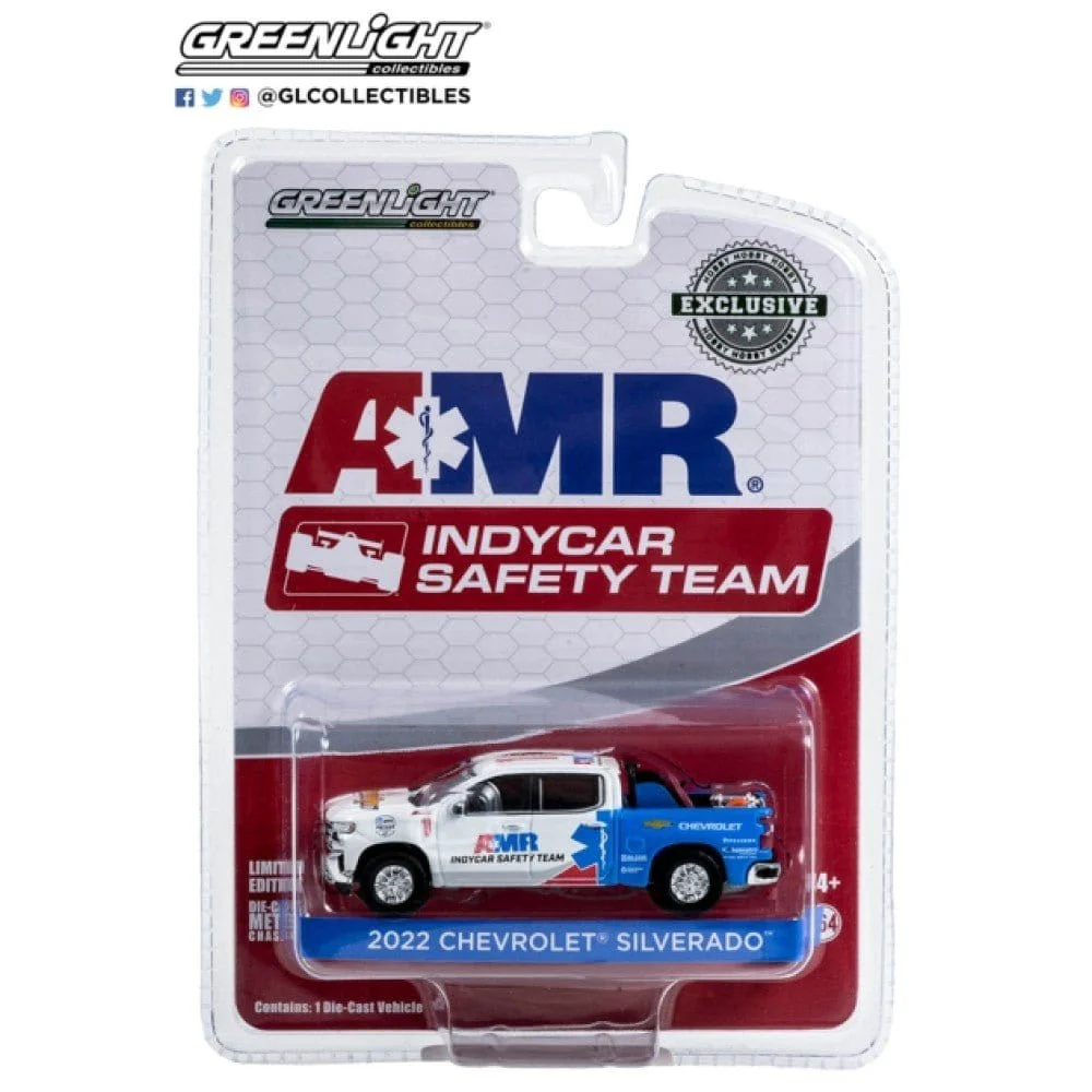 Greenlight 1/64 2022 Chevrolet Silverado Indy 500 Safety Truck Diecast Model - Image 2