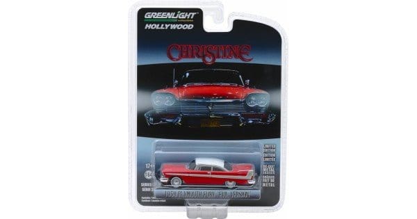 Greenlight 1/64 Christine (1983) - 1958 Plymouth Fury (Evil Version with Blacked Out Windows) - Image 2