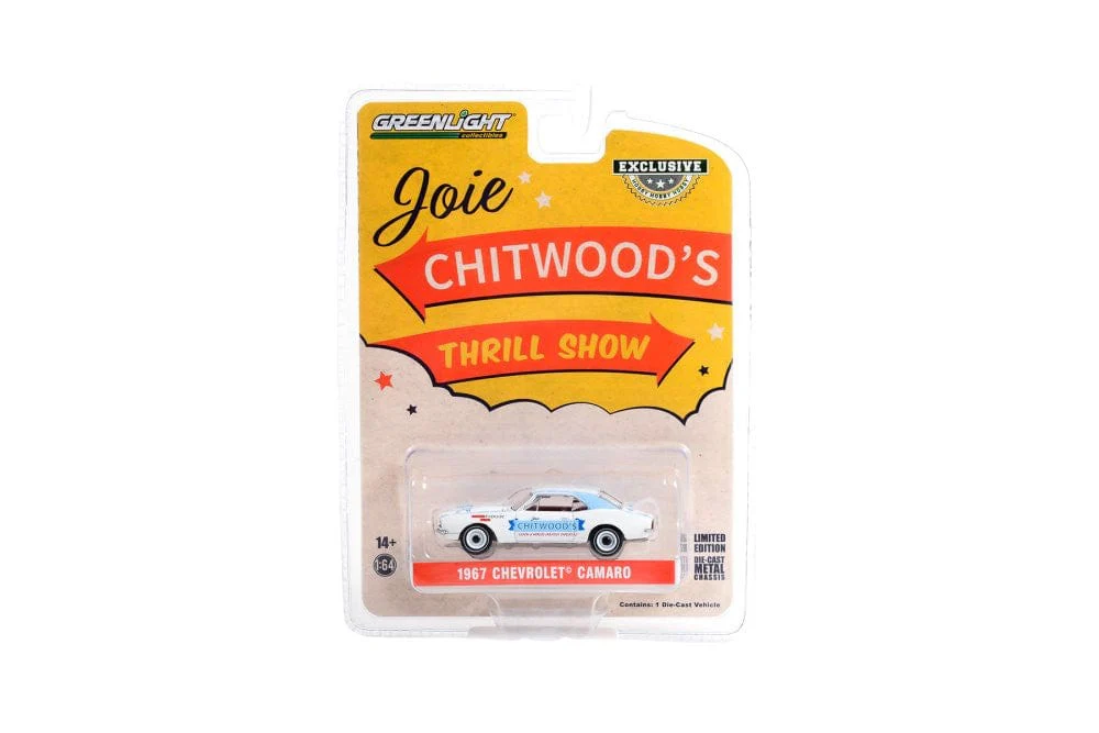 Greenlight 1/64 Joie Chitwood's Legion of Worlds Greatest Daredevils 1967 Chev Camaro