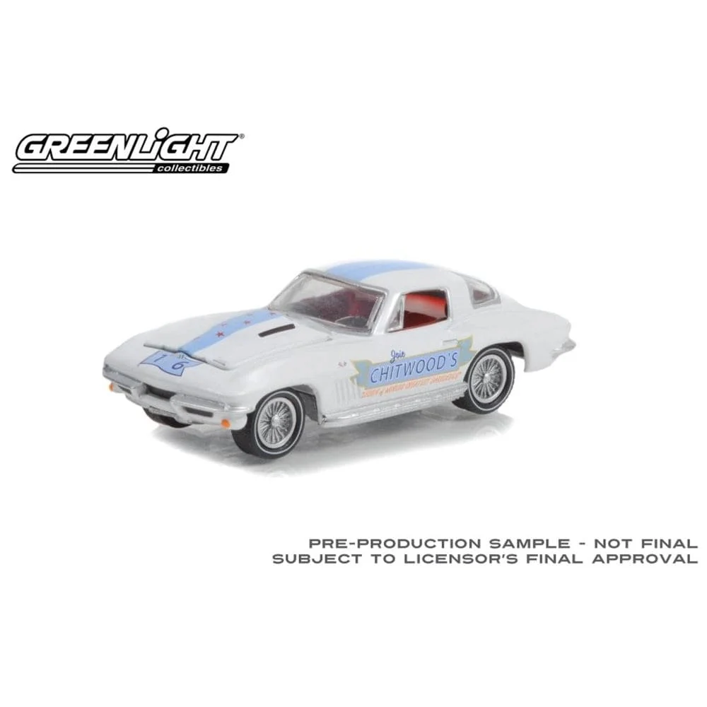 Greenlight 1/64 Joie Chitwood's Legions of Worlds Greatest Daredevils 1965 Chev Corvette - Image 2