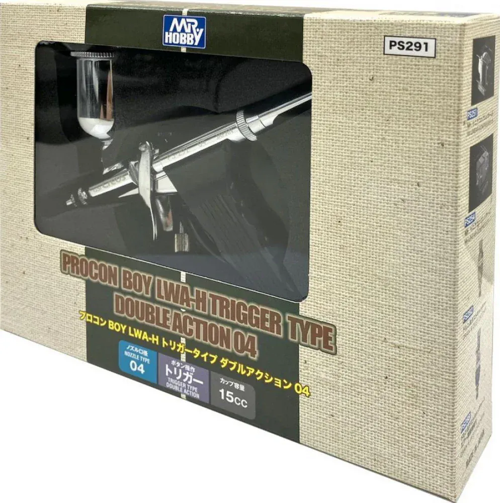 GSI Creos Procon Boy LWA-H Trigger Type Dual Action Airbrush 0.4mm [PS291] - Image 2