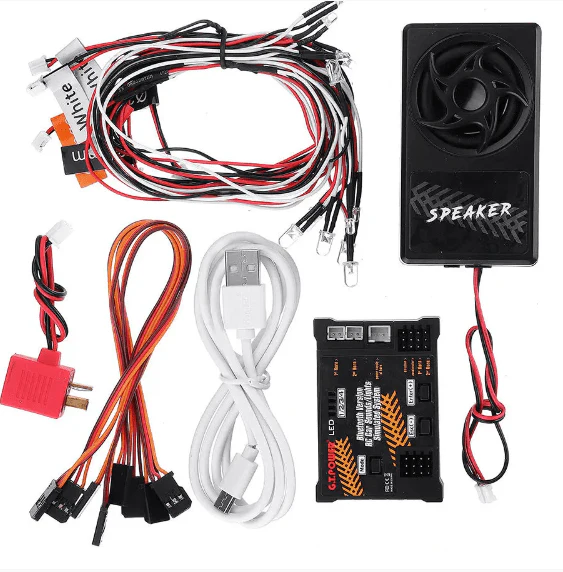 GT Power Bluetooth RC Car Engine Sound + Light Kit