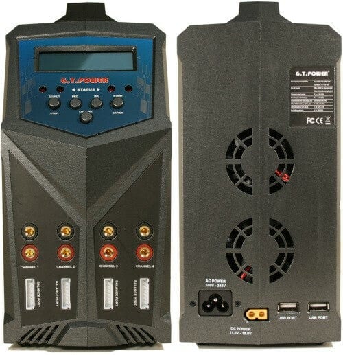 GT Power X4 Quattro 4 Port Charger AC/DC - Image 4
