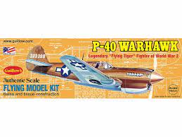 Guillows 501LC Curtis P-40 Warhawk Kit