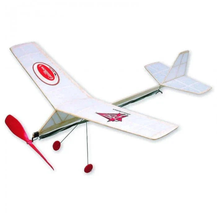 Guillows Cloud Buster with glue Build-n-Fly