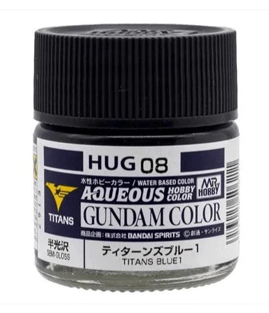 Gunze HUG08 Aqueous Gundam Titans Blue 1