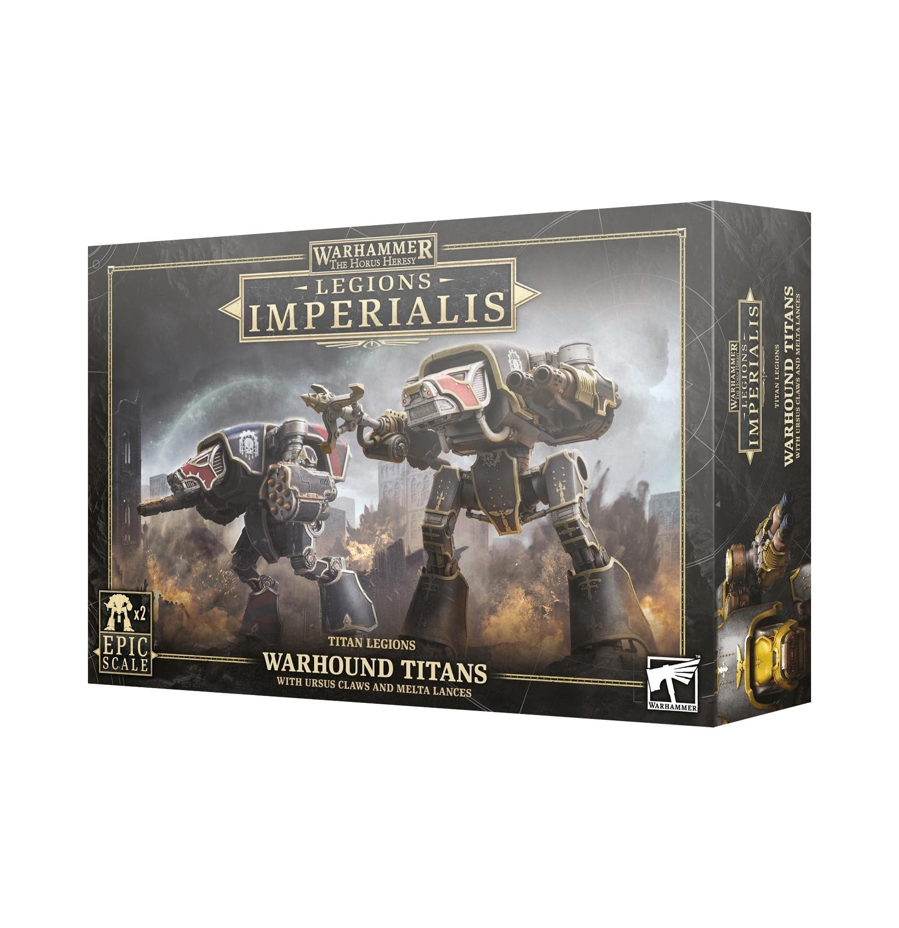 GW 03-45 Legion Imperialis Warhaound Titans with Ursus Claws